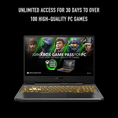 ASUS TUF F15 Gaming Laptop, Intel Core i5-11400H 11th Gen, 15.6"(39.62 cms) FHD 144Hz, RTX 3050 4GB Graphics, (8GB RAM /512GB SSD/90WHrs Battery/Windows 11/Office 2021/Black/2.3 kg) FX506HC-HN089WS