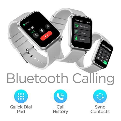 Fire-Boltt Ninja Call Pro Smart Watch Dual Chip Bluetooth Calling, 1.69" Display, AI Voice Assistance with 100 Sports Modes, with SpO2 & Heart Rate Monitoring - Triveni World