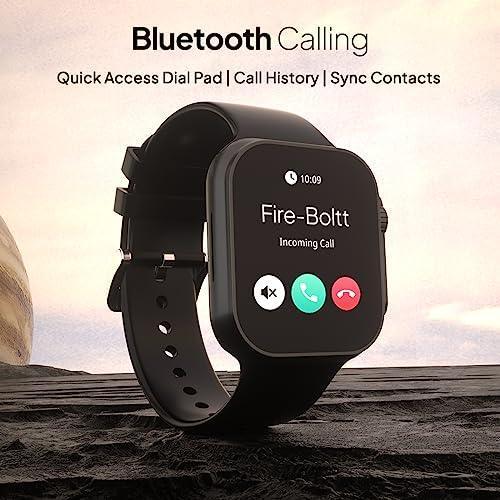 Fire-Boltt Newly Launched Gladiator + 1.96” AMOLED Display Luxury Smartwatch, Rotating Crown, 115+ Sports Modes & Bluetooth Calling, AI Voice Assistant, Gaming - Triveni World