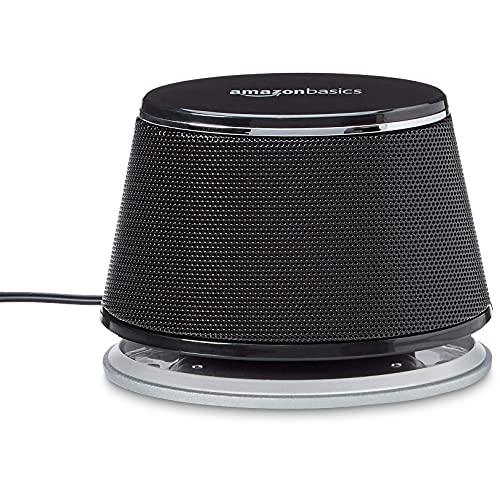 amazon basics Usb-Powered Pc Computer Speakers With Dynamic Sound | Black, 2.4 Watts