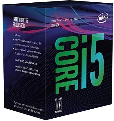 Intel ® Core i5-8400 Processor (9M Cache, up to 4.00 GHz)