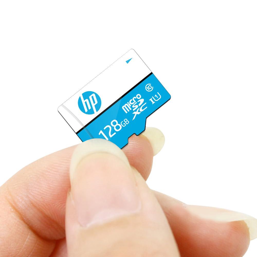 HP 128GB MicroSD Memory Card SDXC mx310 Class 10, UHS-I, U1 Card, Upto 100MB/s R, 10 Y Warranty