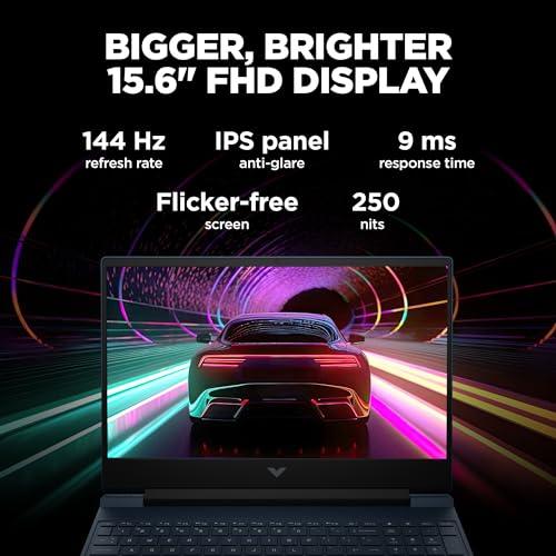 HP Victus Windows 11 Home Gaming Laptop,12Th Gen Intel Core I5-12450H,4Gb Rtx 2050 Gpu,15.6-Inch (39.6 Cm), Fhd,IPS,8Gb Ddr4, 512Gb Ssd, Backlit Kb,Dual Speakers(Mso, Blue,2.37 Kg),Fa1132Tx/Fa1312Tx