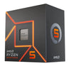 AMD 7000 Series Ryzen 5 7600 Desktop Processor 6 cores 12 Threads 38 MB Cache 3.8 GHz Upto 5.1 GHz AM5 Socket (100-100001015BOX) Socket AM5