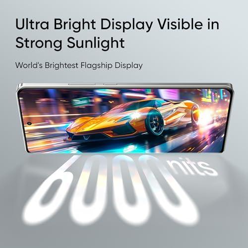 realme GT 6T 5G (Fluid Silver,12GB RAM+256GB Storage) | India's 1st 7+ Gen 3 Flagship Chipset | 1.5M + AnTuTu Score | 5500mAh+120W | The World's Brightest Flagship Display