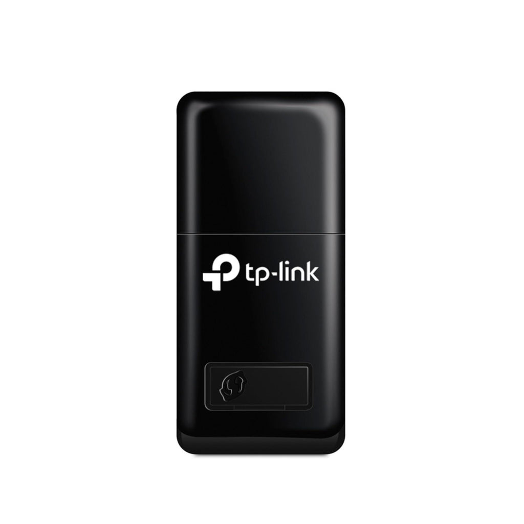 TP-LINK WiFi Dongle 300 Mbps Mini Wireless Network USB Wi-Fi Adapter for PC Desktop Laptop(Supports Windows 11/10/8.1/8/7/XP, Mac OS 10.9-10.15 and Linux, WPS, Soft AP Mode, USB 2.0) (TL-WN823N),Black