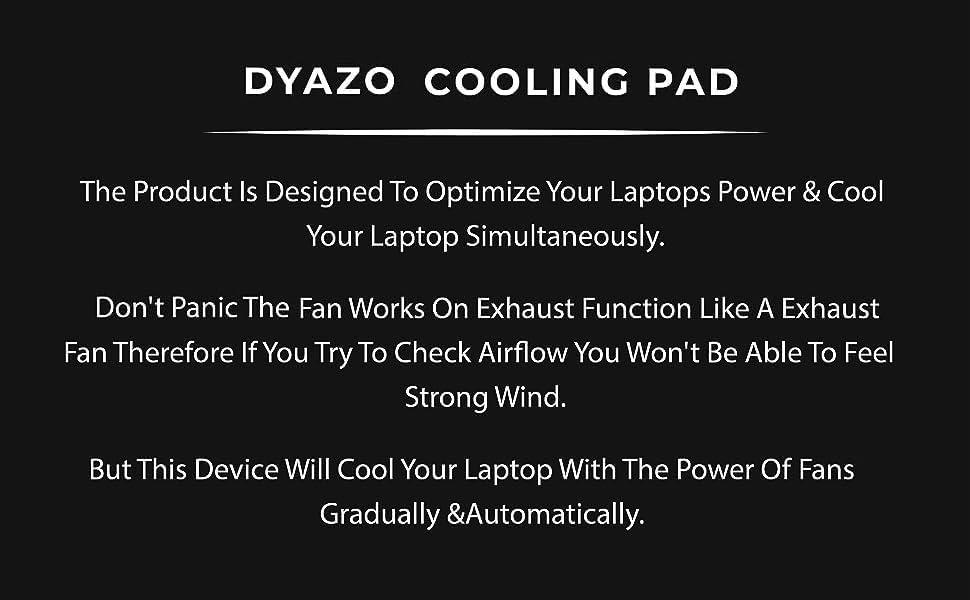 Dyazo Aluminum Laptop Cooling pad | Laptop Stand with Fan | Notebook Cooler | Cooling Fan with Height Settings Compatible for MacBook, Lenovo, Hp & Other laptops upto15.6 Inches (Silver)