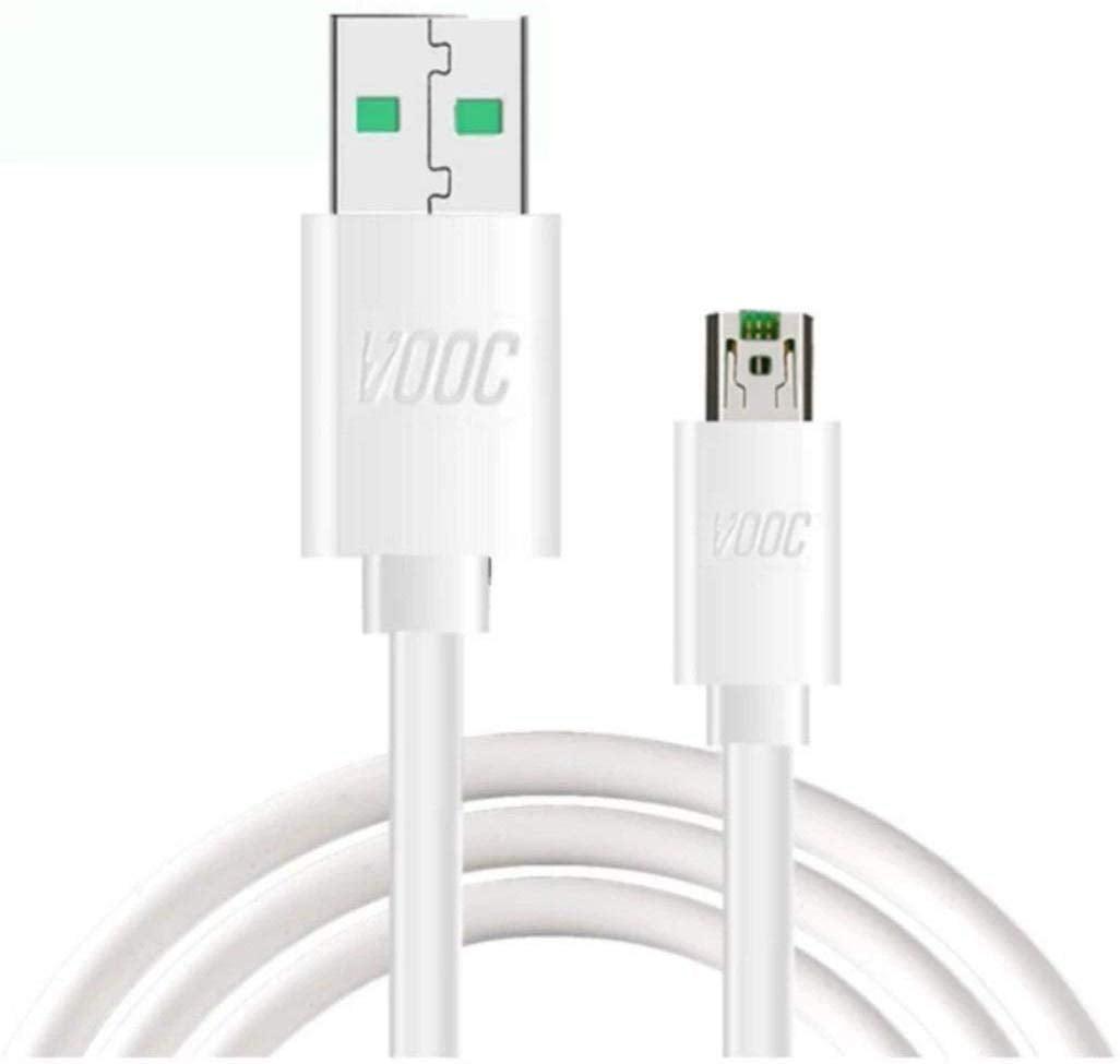 MYVN 20W Flash Super Vooc Micro Usb 7 Pin Data Sync Fast Charging Cable For Cellular Phones Oppo Reno/Oppo F9 Pro/ F11 Pro Upto 4Amp For All Oppo Smartphones