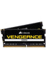 Corsair Vengeance Performance SODIMM Memory 16GB (2x8GB) DDR4 3200MHz CL22 Unbuffered for 8th Generation or Newer Intel Core i7, and AMD Ryzen 4000 Series Notebooks Black