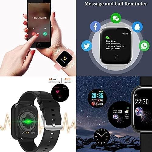 m i Smart Watch for Kids Women Boys Men Girls ID116 Phone Watch Wrist Activity Tracker Multip Functional Smart Watch Compatible with All Android and iOS Devices.