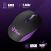 ZEBRONICS DC Joker Edition Jaguar Silent Wireless Mouse for Computer, Laptop with 1600 DPI max, Switch Control, Power ON/Off, Plug & Play Usage, 2.4GHz Nano Receiver and Lightweight