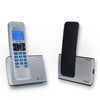 Beetel Newly Launched X75 2.4Ghz Cordless Landline,Dual Mode DTMF/FSK,1 Line 7 Segment LCD Display & Blue LED Backlit,Illuminated Keypad,2 Way Speaker Phone,6 Step Ringer Volume Control (Silver)(X75)