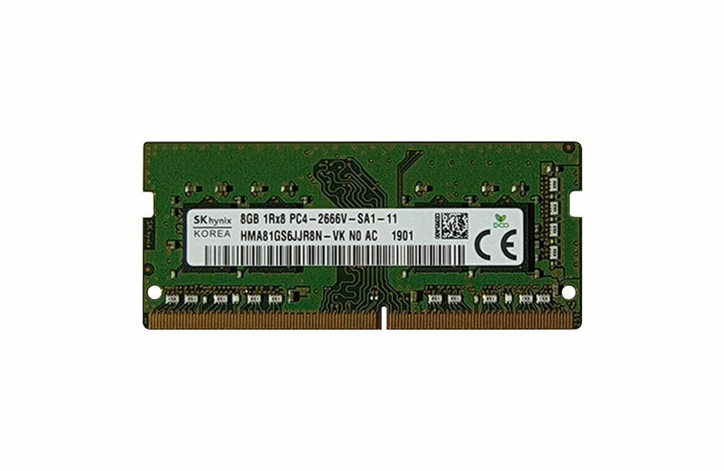 Hynix 8GB PC4-21300 DDR4-2666MHz 260-Pin SODIMM 1.2V Single Rank Memory Module HMA81GS6CJR8N-VK