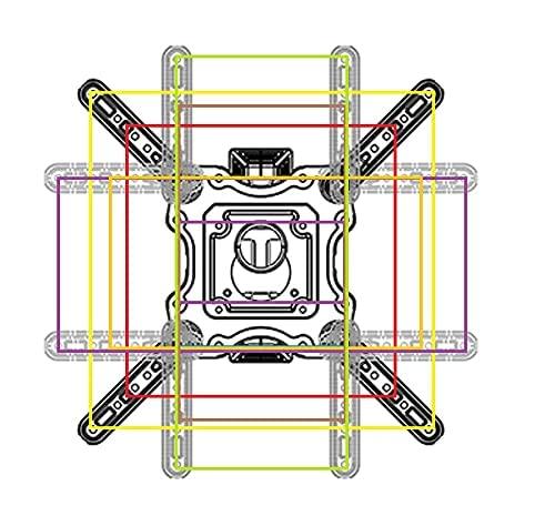 Model-S4 6 Way Swivel Tilt Wall Mount 32-60-inch Full Motion Cantilever for LED,LCD and Plasma TV's