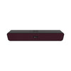 amazon basics 16W Bluetooth Soundbar Speaker with 1200mah Battery, BT v5.3, Aux, USB Port for Mobile, PC, Tablets, and Laptops (Black-Maroon)