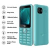 itel it5027 Keypad Mobile Phone with 2.4 inch Display Size |11mm Slim Body| 1200 mAh Battery| King Voice | Light Green