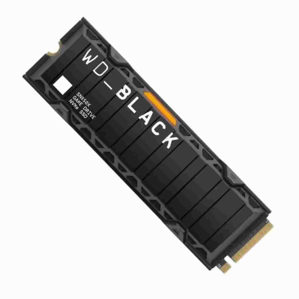 WD_Black SN850X NVMe™ SSD Gaming Storage with Heatsink, 2TB