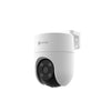 Ezviz by Hikvision | 4MP Outdoor Pan/Tilt Wi-Fi Camera | Smart Night Vision | 360° Coverage | Auto-Tracking | AI Human Detection | Weatherproof Design | Supports MicroSD Card(Upto 512 GB)|White, H8C