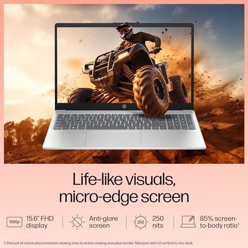 HP Laptop 15, Intel® Core i5-1334U,15.6-inch(39.6 cm),FHD,16GB DDR4,512GB SSD,Dual Speakers,(Windows 11, MSO,Natural Silver, 1.59 kg),15-fd0316TU