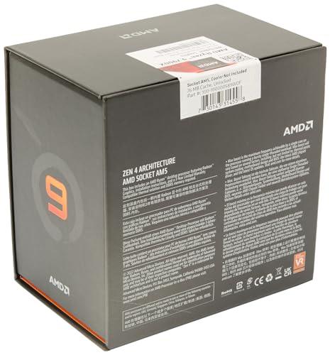 AMD 7000 Series Ryzen 9 7900X Desktop Processor 12 cores 24 Threads 76 MB Cache 4.7 GHz Up to 5.6 GHz Socket AM5, 600 Series Chipset (100-100000589WOF)