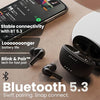 Boult Audio W20 Truly Wireless in Ear Earbuds with 35H Playtime, Zen™ ENC Mic, 45ms Low Latency, 13mm Bass Drivers, Type-C Fast Charging, Made in India, Touch Controls, IPX5 ear buds TWS (Space Black)