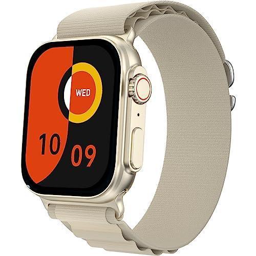 Fire-Boltt Newly Launched Gladiator + 1.96” AMOLED Display Luxury Smartwatch, Rotating Crown, 115+ Sports Modes & Bluetooth Calling, AI Voice Assistant, Gaming - Triveni World