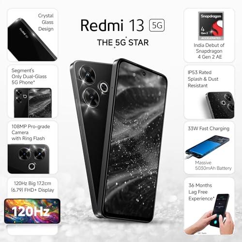 Redmi 13 5g Black Diamond 6GB 128GB