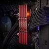 TeamGroup T-Force Vulcan Z 16GB DDR4 3600 Mhz CL18-22-22-42 1.35V Metal heatsink Desktop Gaming Memory (Red) - TLZRD416G3600HC18J01