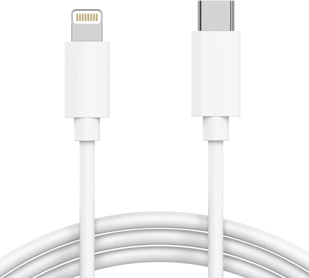 Iphone Lightning 20W Fast Charging Cable For Iphone Charger Compatible For Apple Iphone 11, 12, 13, 14 Series (20W Only Cable) White