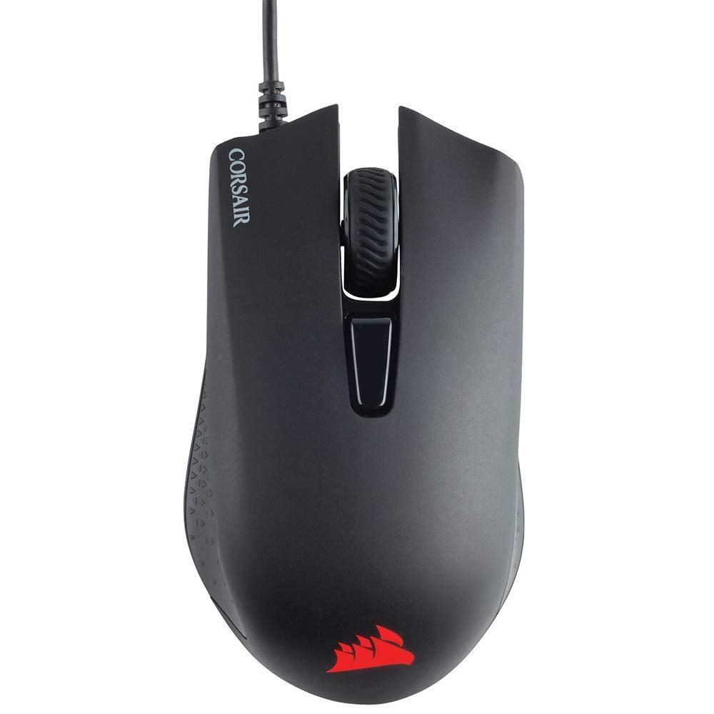 Corsair Harpoon Pro RGB, FPS/MOBA Gaming Wired Mouse, 12000 DPI Optical- Black