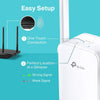 TP-Link TL-WA855RE N300 Mbps Single Band Universal Wireless Range Extender, Broadband/WiFi Extender with 1 Ethernet Port and 2 External Antennas, Plug and Play, Built-in Access Point Mode, White