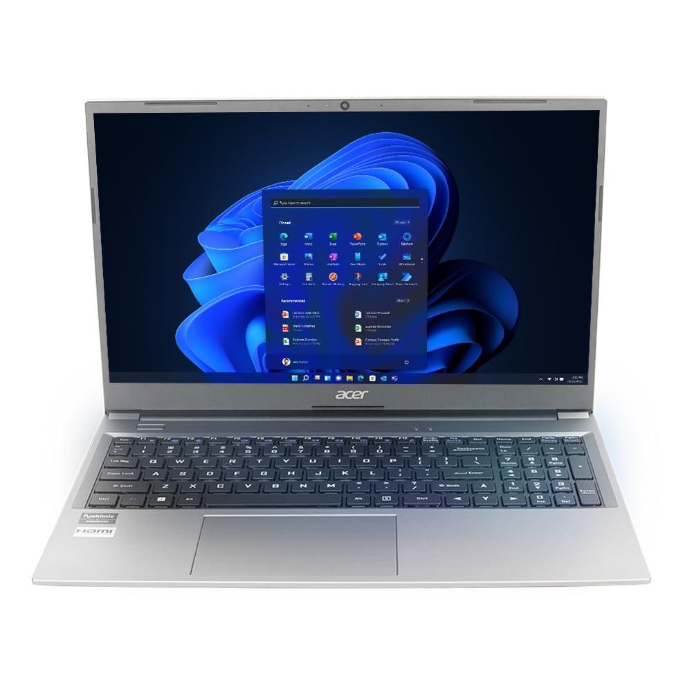 Acer Aspire Lite 12th Gen Intel Core i3-1215U Premium Metal Laptop (Windows 11 Home/16 GB RAM/512GB SSD) AL15-52, 39.62cm (15.6") Full HD Display, Metal Body, Steel Gray, 1.59 Kg