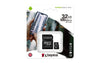 Kingston Canvas Select Plus 32GB microSD card Class 10 UHS-I speeds up to 100MB/s with adapter (SDCS2/32GBIN)