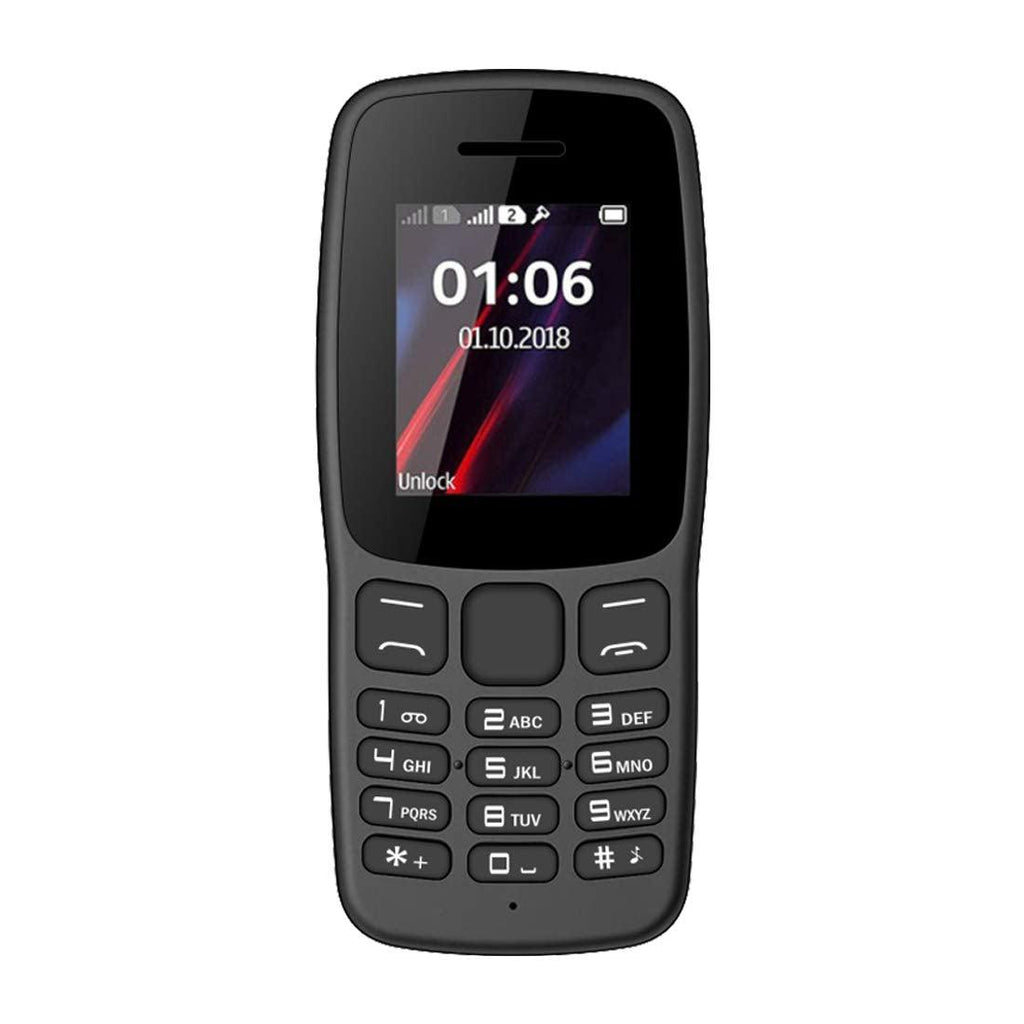 IKALL K14 | Dual Sim Keypad Mobile | Multimedia feature phone | Durable Keypad Mobile Phone | Long Lasting Battery, Wireless FM Radio, Charger in Box | (Black)