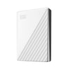 Western Digital WD 4TB My Passport Portable Hard Disk Drive, USB 3.0 with Automatic Backup, 256 Bit AES Hardware Encryption,Password Protection,Compatible with Windows and Mac, External HDD-White