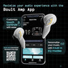 Boult Audio [Just Launched] UFO True Wireless in Ear Earbuds with 48H Playtime, Built-in App Support, 4 Mics Clear Calling, Low Latency Gaming, Made in India Bluetooth 5.3 TWS Ear Buds (Smoky Metal) - Triveni World