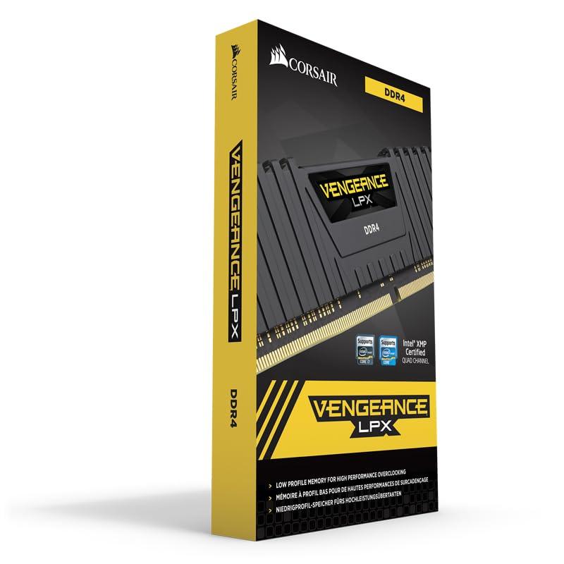 CORSAIR Vengeance LPX 16GB 288-Pin DDR4 SDRAM 2400 (PC4 19200)Desktop Memory (CMK16GX4M1A2400C16)