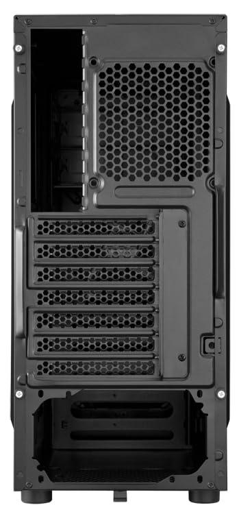 Corsair Carbide Series CC-9011050-WW Mid-Tower Steel Gaming Case with Red LED (Black)