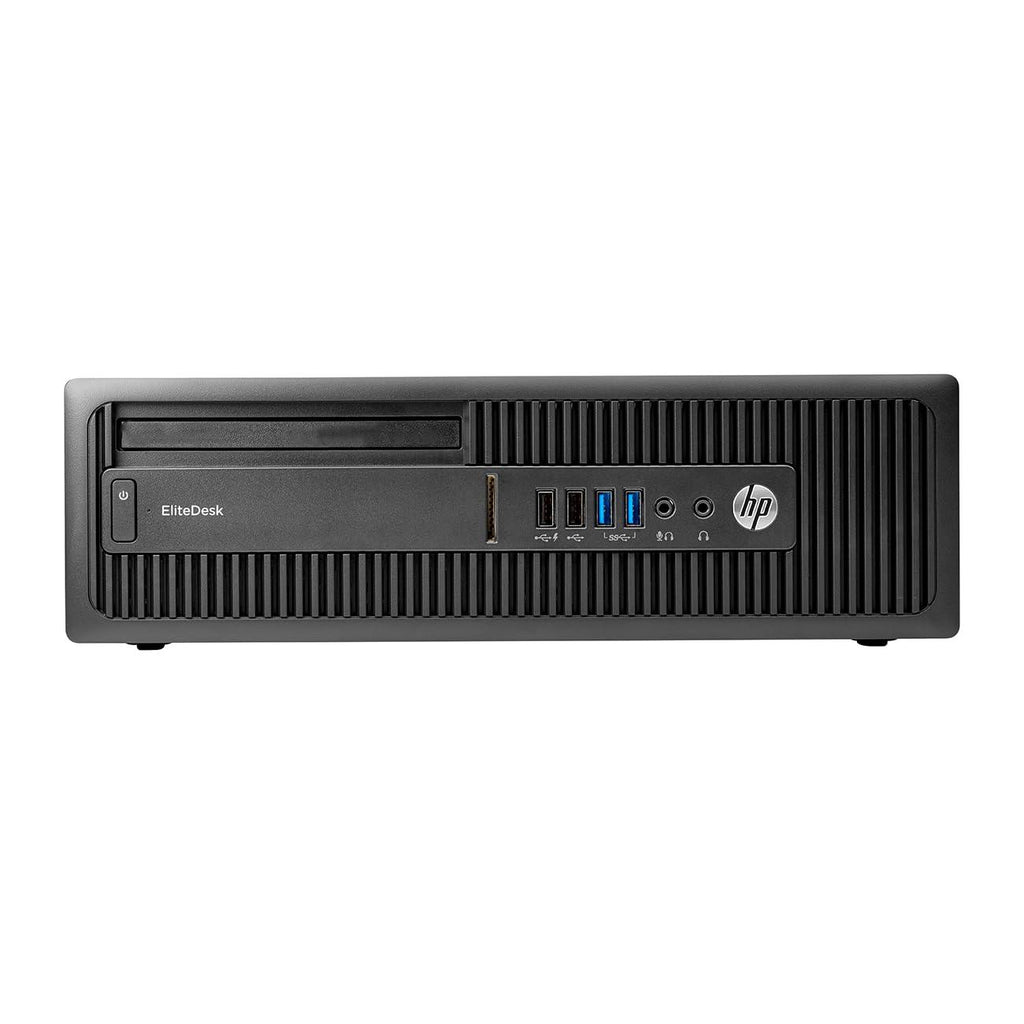 (Refurbished) HP EliteDesk Desktop Computer PC (AMD A10 Processor, 16 GB RAM, 1 TB HDD + 256 GB SSD, Windows 10 Pro, MS Office, AMD Radeon Graphics, USB, VGA), Black