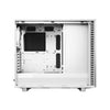 Fractal Design Define 7 White Solid E-ATX Mid-Tower Gaming Cabinet Case with Three Pre-Installed Dynamic X2 GP-14 Fans and Anodized Aluminum Front Panel (FD-C-DEF7A-09)