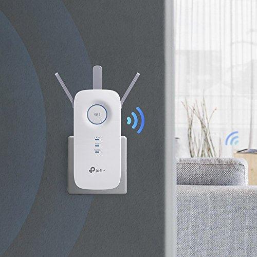 TP-Link AC1750 Universal Dual Band Range Extender, Broadband/Wi-Fi Extender, Wi-Fi Booster/Hotspot with 1 Gigabit Port and 3 External Antennas, Built-in Access Point Mode, 1750Mbps Speed (RE450)