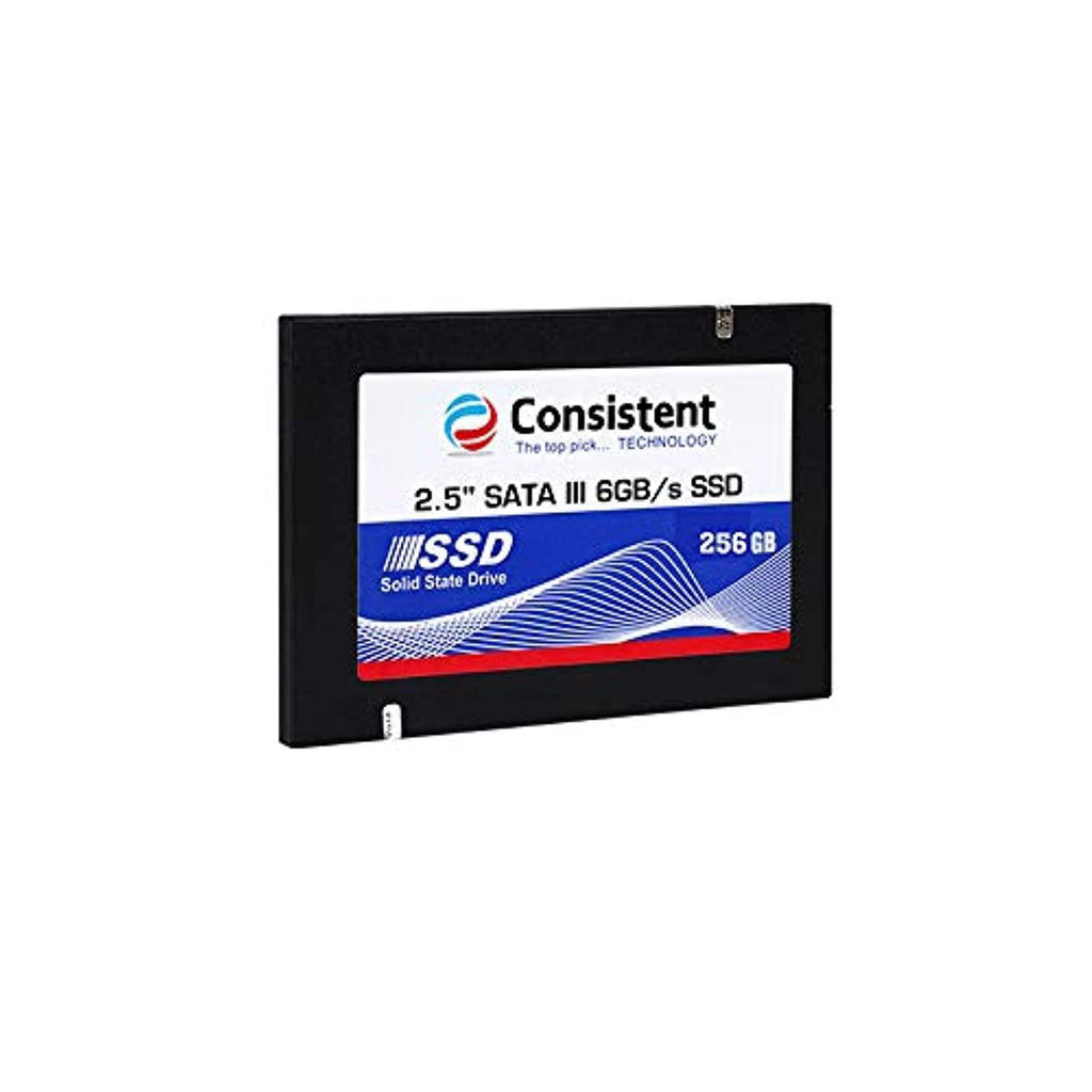 Consistent 2.5" 256GB SSD (CTSSD256S6) with SATA III Interface, 6Gb/s Read/Write Speed Upto - 552/500 MB/s, 5 Years Warranty