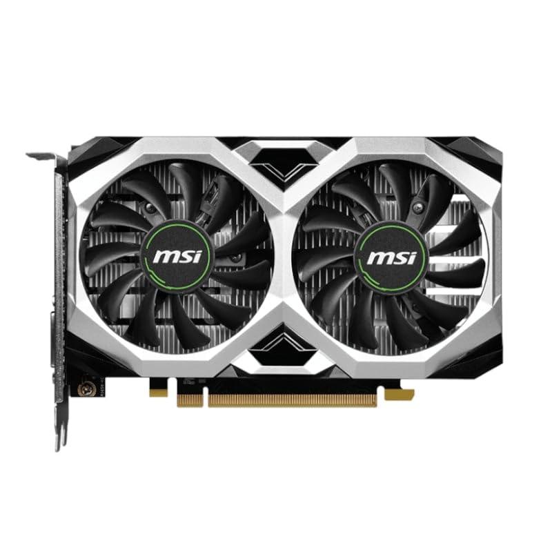 MSI GeForce GTX 1650 D6 VENTUS XS OCV3 Graphic Card - NVIDIA GeForce GTX 1650 GPU, 4GB GDDR6 128-bit Memory, 12 Gbps, PCI Express x16 3.0 Interface, 1620 MHz