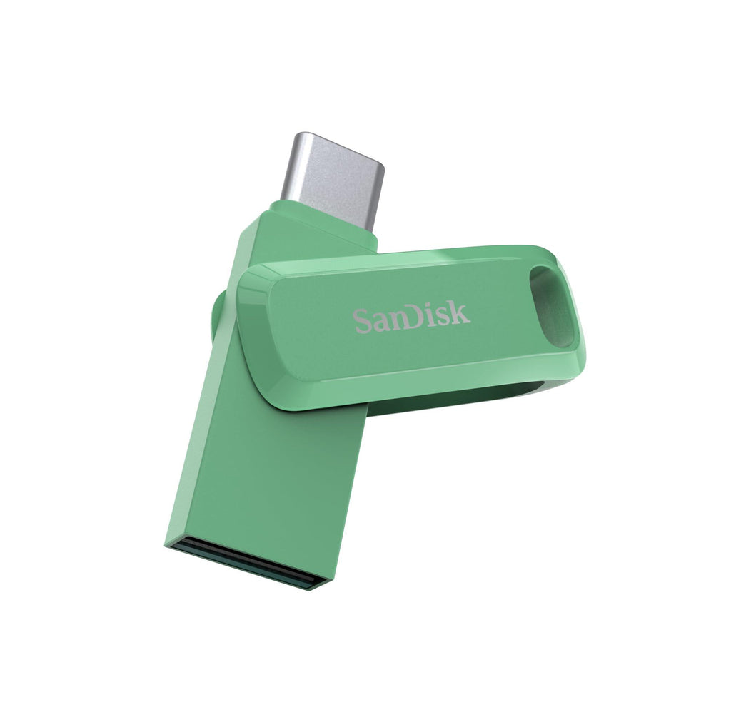 SanDisk Ultra Dual Drive Go USB Type- C, Absinthe Green, India, 400MB/s 128GB, Mobile Pendrive