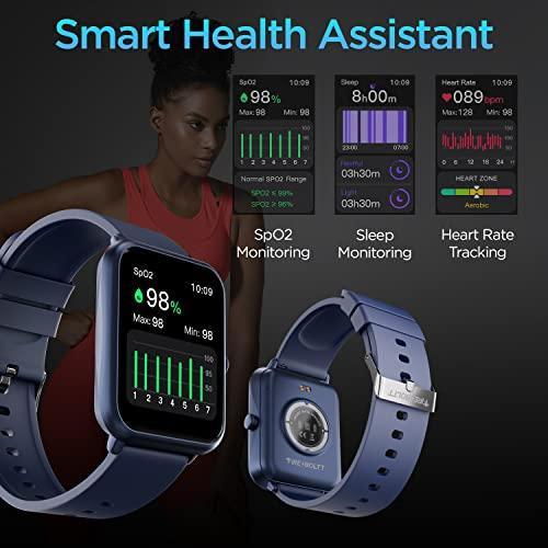 Fire-Boltt Ninja Call Pro Smart Watch Dual Chip Bluetooth Calling, 1.69" Display, AI Voice Assistance with 100 Sports Modes, with SpO2 & Heart Rate Monitoring - Triveni World