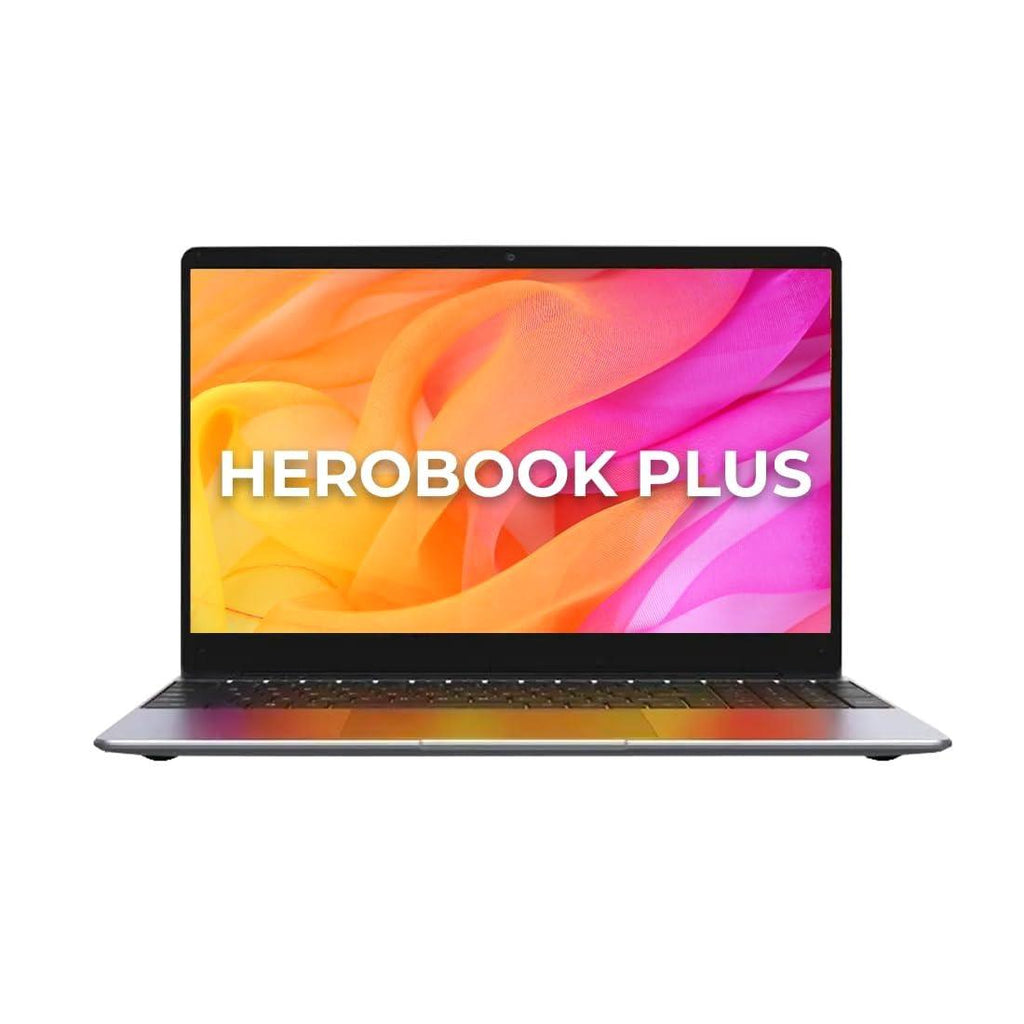 Chuwi HeroBook Plus 15.6" FHD Laptop, Intel Celeron N4020 Dual Core Processor Upto 2.80GHz, 8GB RAM, 256GB SSD, Intel UHD Graphics, Windows 11,WiFi 6,Webcam,BT 5.2,HDMI Port,38Wh, 1.74kg (Iron Gray)