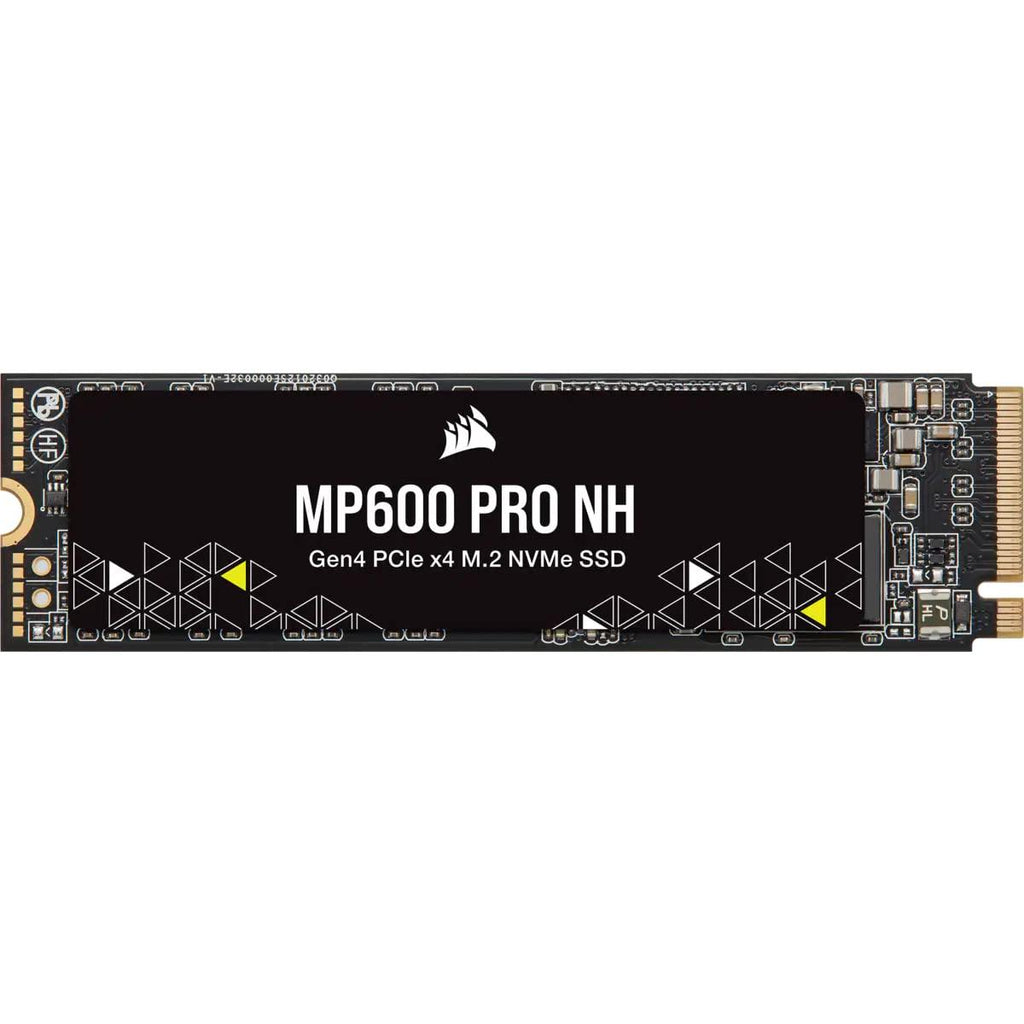 Corsair MP600 PRO NH 2TB PCIe Gen4 x4 NVMe M.2 SSD – 3D TLC NAND – M.2 2280 – Direct Storage Compatible- Up to 7000MB/s & 5700MB/s Sequential Read/Write Speed - No Heatsink - CSSD-F2000GBMP600PNH