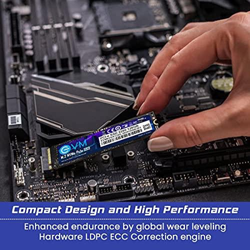 EVM Internal SSD Interface PCle Gen 3x4 Fast Performance, Ultra Low Power Consumption NVME PCIe SSD (EVMNV/128GB, Black, 128GB)