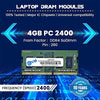 EVM 4GB DDR4 Laptop RAM 2400MHz So-DIMM - Update Your Desktop's Performance with 10-Year Warranty - (EVMT4G2400S88P)