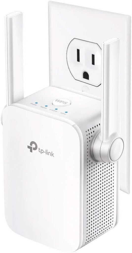 TP-Link Dual Band WiFi Range Extender, AC1200 Repeater with AP Mode Supported, Mini Housing Design, Extends WiFi to Smart Home & Alexa Devices (RE305)